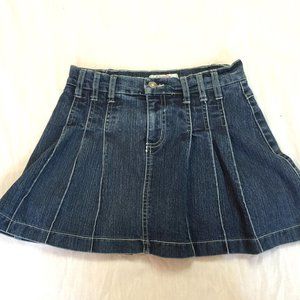 💐💐💐. XHILARATION STRETCH JEANS GIRLS SKIRT SKORT WITH BUILT SHORTS SIZE L 💐
